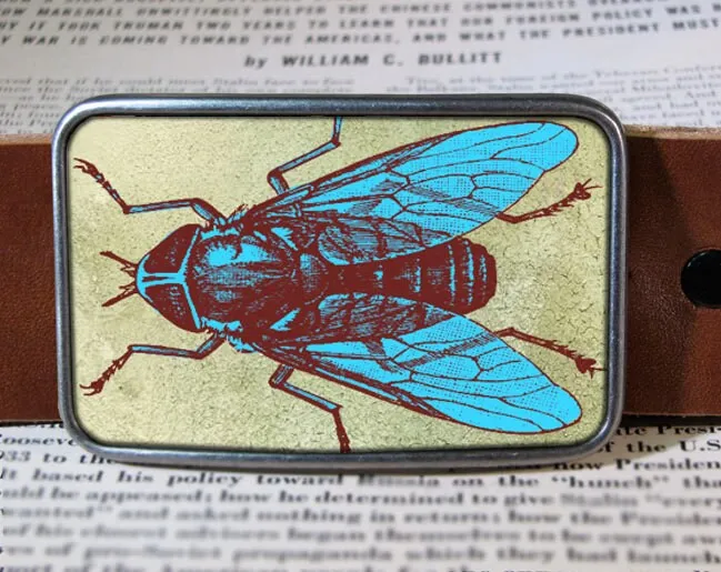 Fly Belt Buckle Bug Belt Buckle