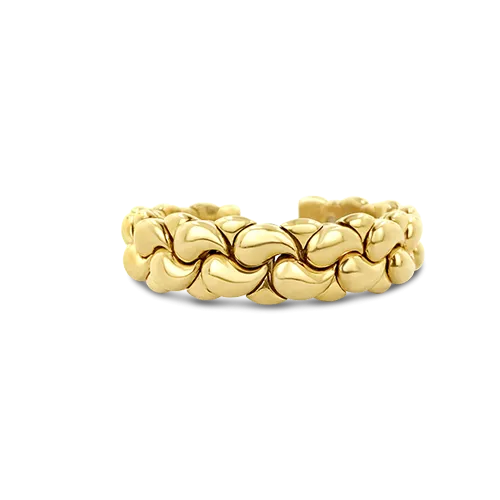 Gold Chopard Cuff Estate Bracelet