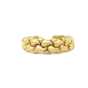 Gold Chopard Cuff Estate Bracelet