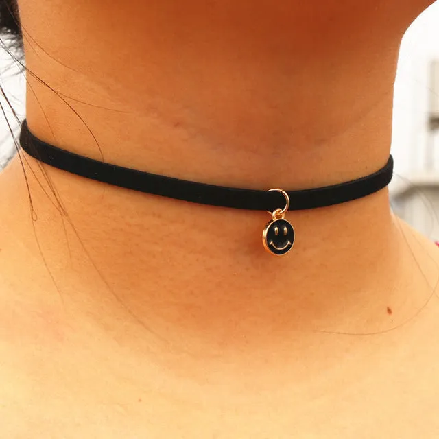 Gothic Choker Necklaces Women Clavicle Collares Fashion Jewelry Bijoux Colier One Direction Necklace 80'S 90'S One Direction