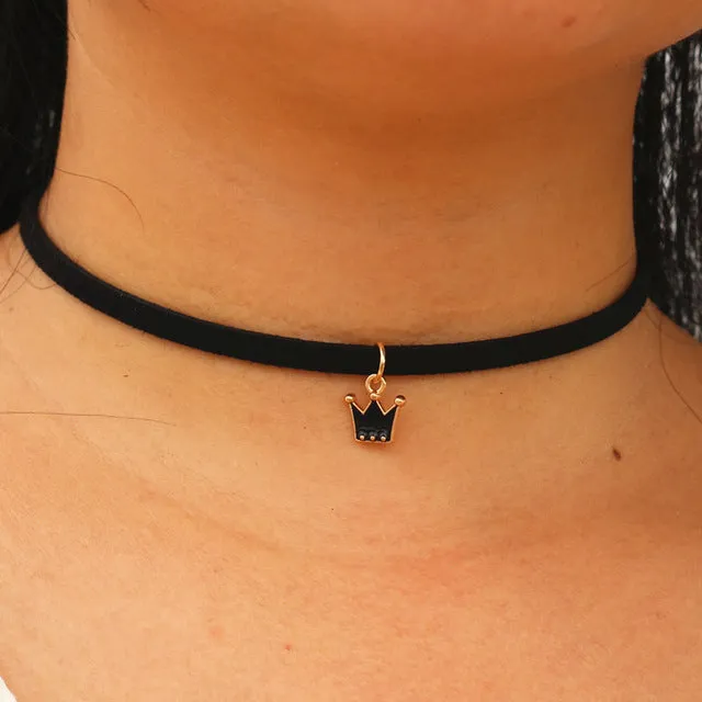 Gothic Choker Necklaces Women Clavicle Collares Fashion Jewelry Bijoux Colier One Direction Necklace 80'S 90'S One Direction