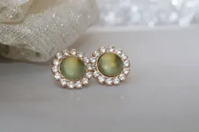 GREEN EARRINGS