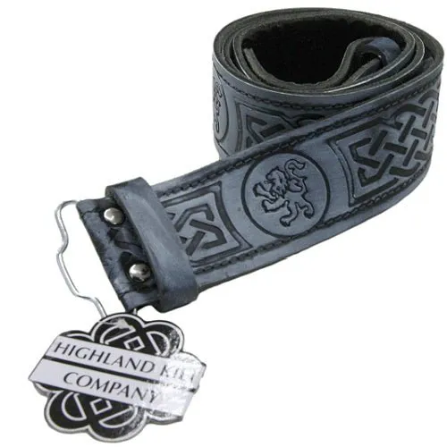 Grey Wash Kilt Belts