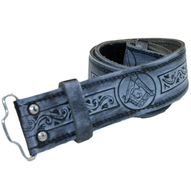 Grey Wash Kilt Belts