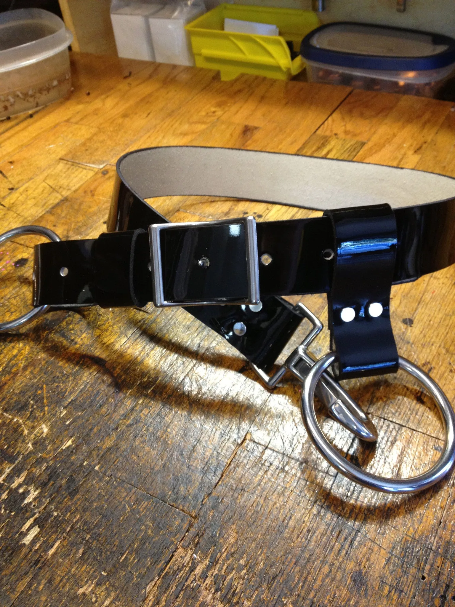 Heavy Duty Leather Truck Belt /Axe Belt