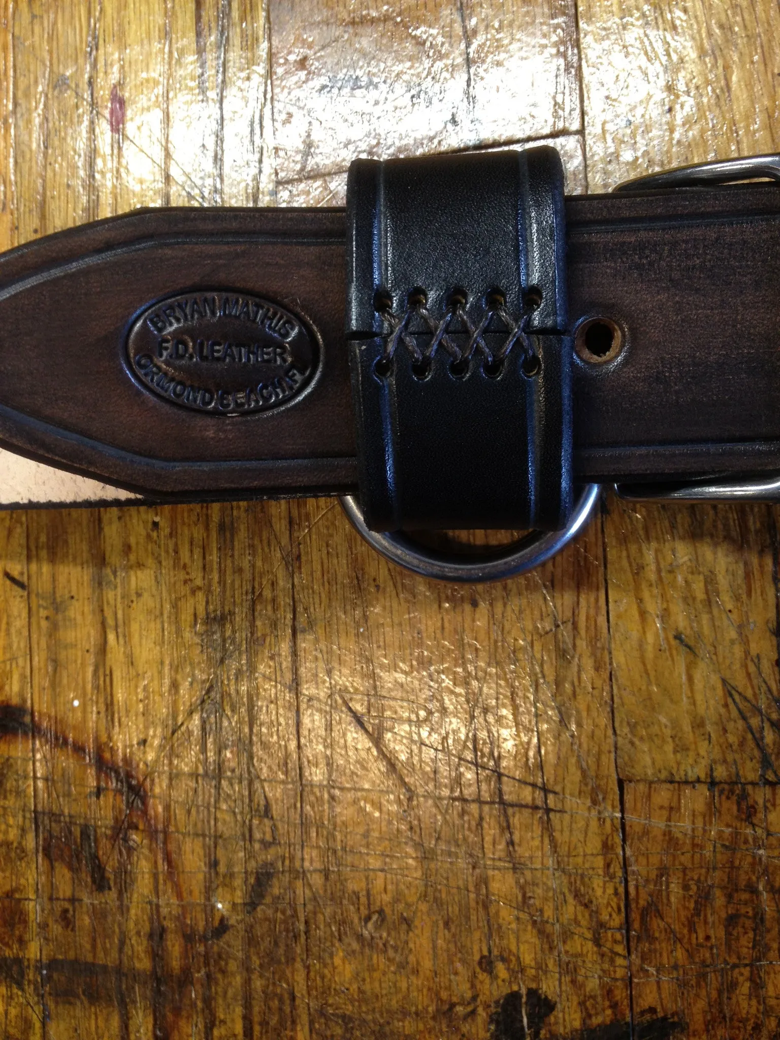 Heavy Duty Leather Truck Belt /Axe Belt