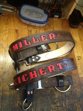 Heavy Duty Leather Truck Belt /Axe Belt