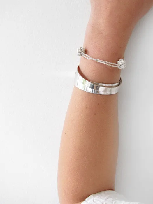 Kat Seale Medium Cuff, Silver