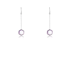 Keiko, Amethyst Earrings