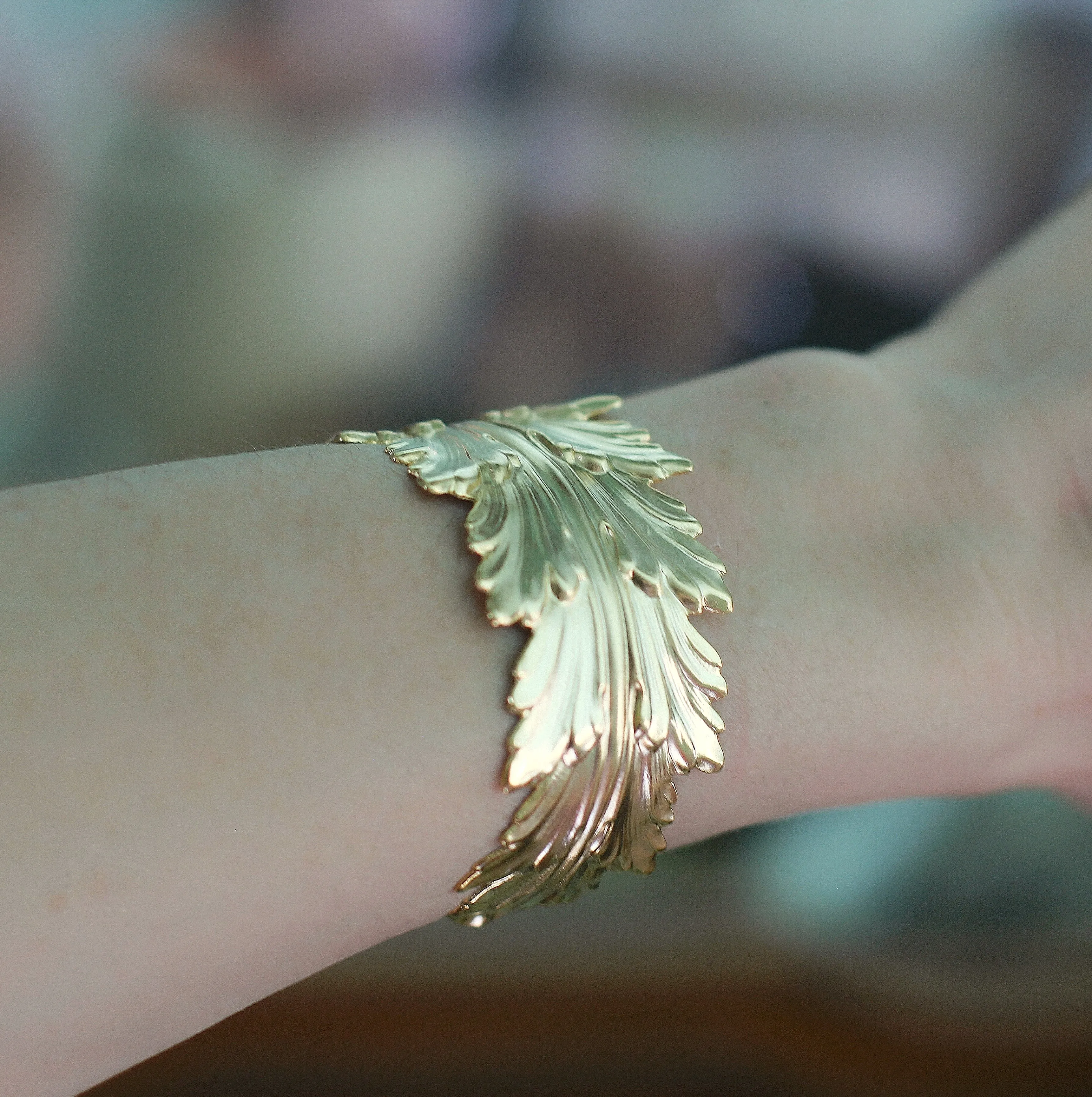 King Feather Bracelet / Cuff