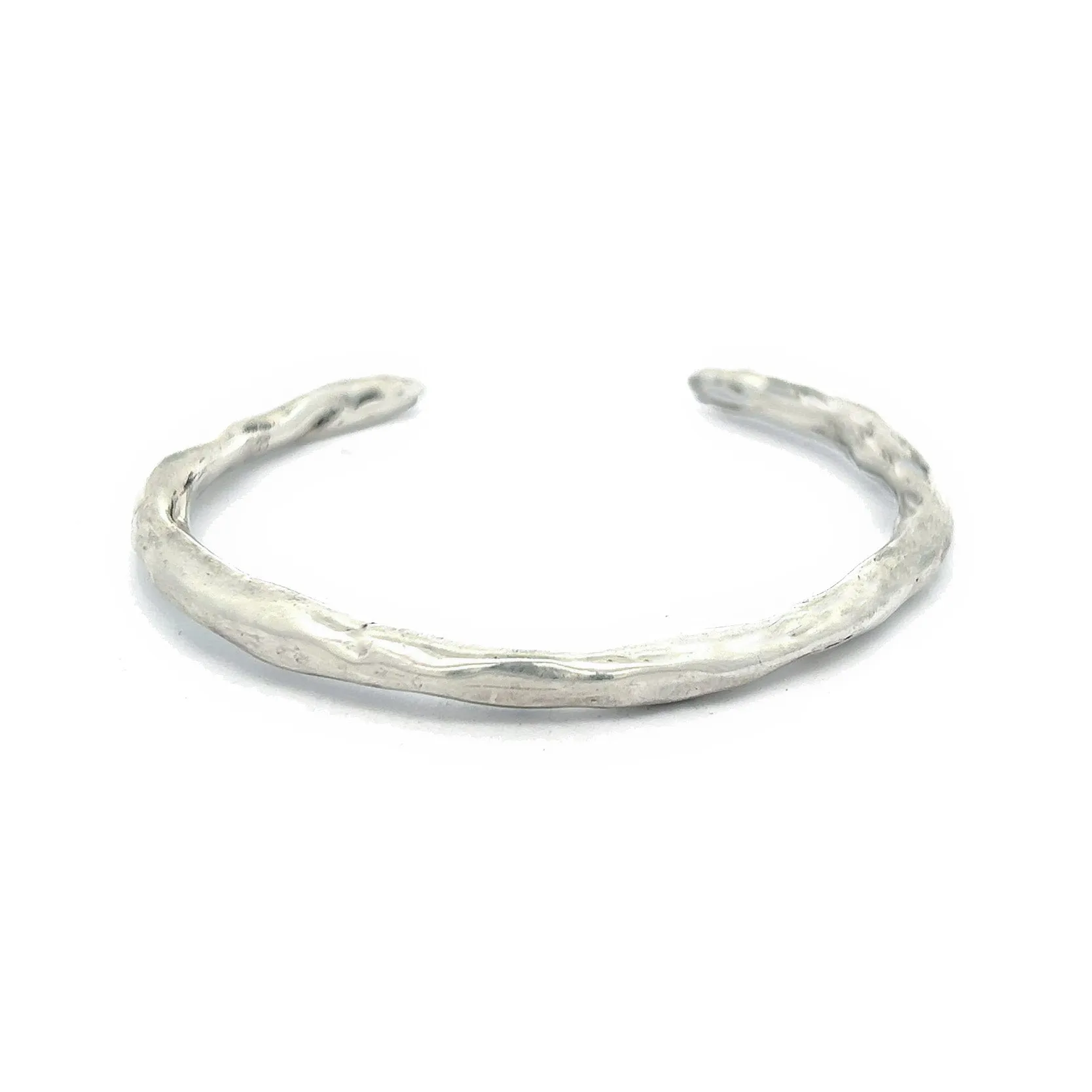 Luna Silver Cuff Bracelet