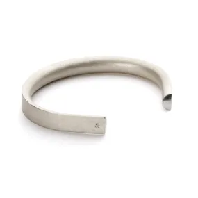 M8 Bancroft matte silver bracelet