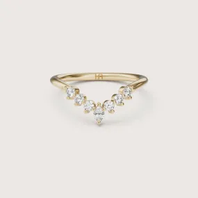 Margot Band Pear | Halfway Diamond