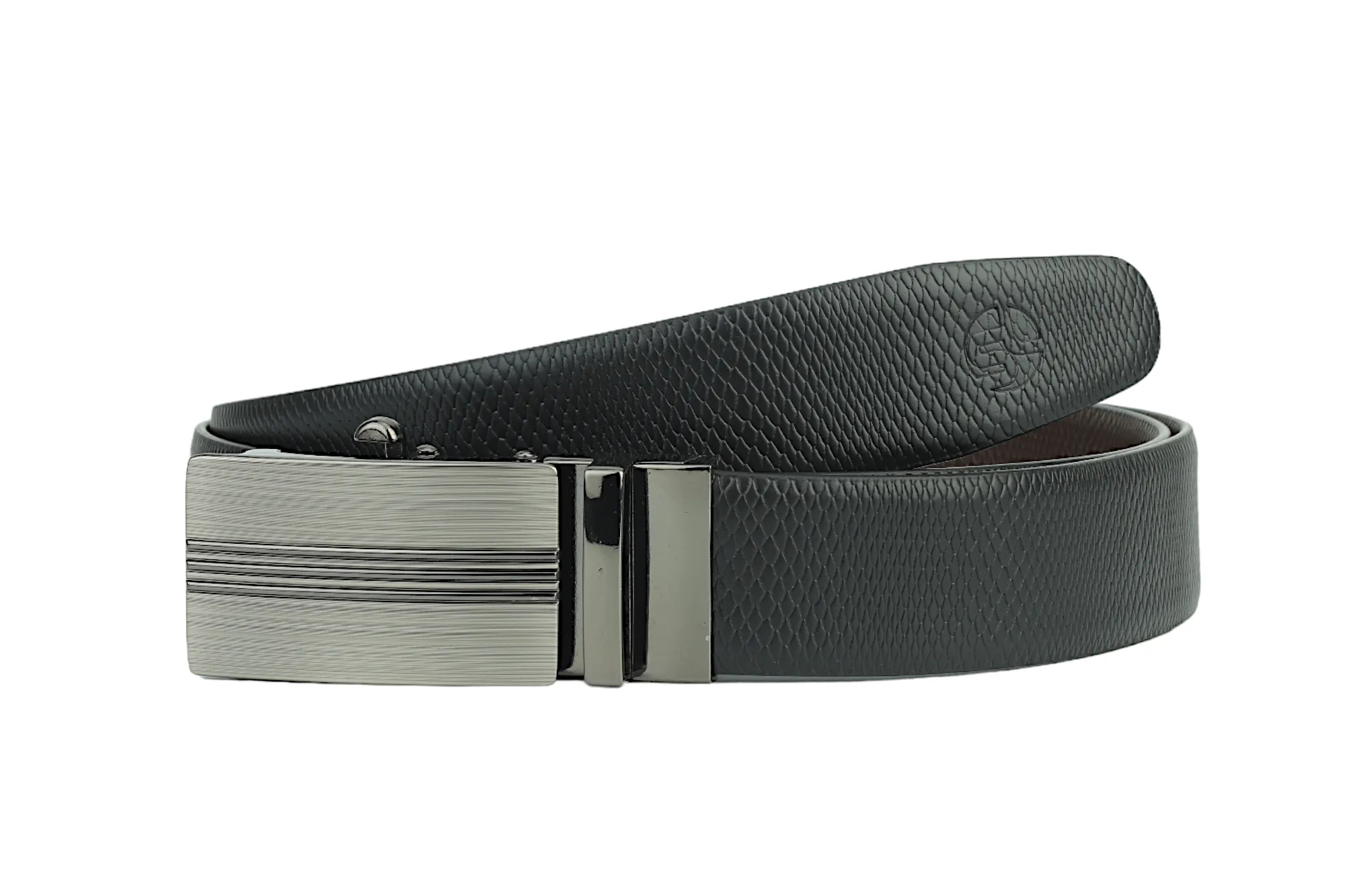 Mens Premium Reversible Autolock leather Belt 911609