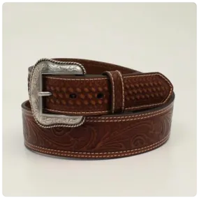 Men's Western Tooled Belt