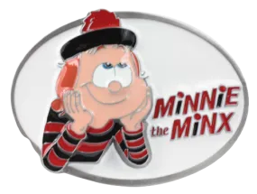 Minnie the Minx Beano Belt Buckle