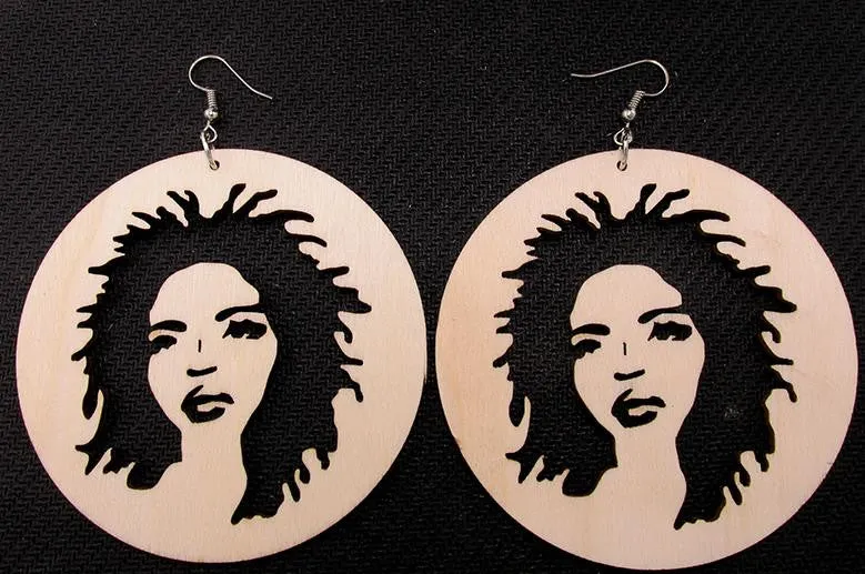 Miseducation Earrings | Natural Hair Earrings | Afrocentric Earrings | Afrocentric Jewelry