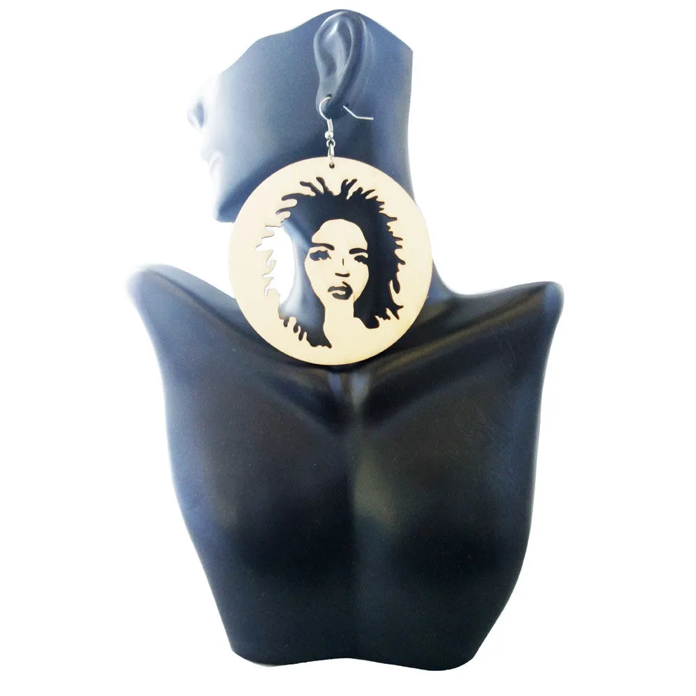 Miseducation Earrings | Natural Hair Earrings | Afrocentric Earrings | Afrocentric Jewelry