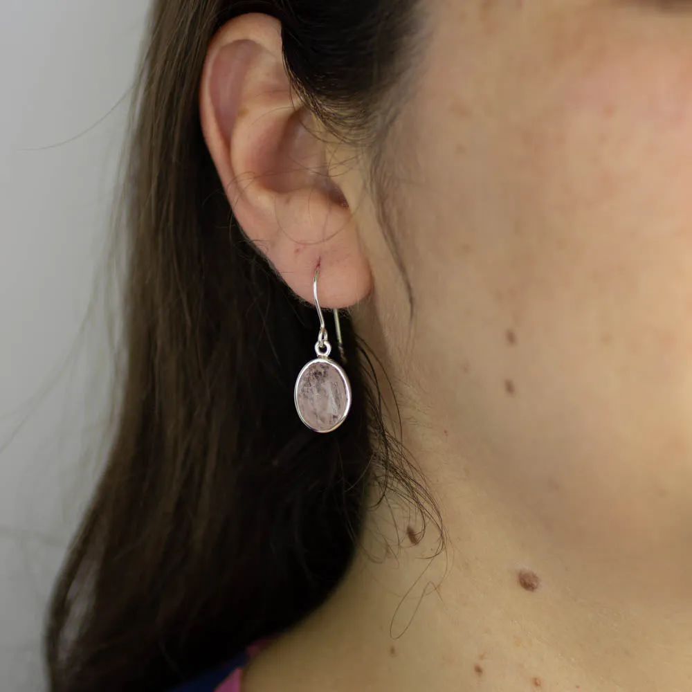 Morganite Drop Earrings