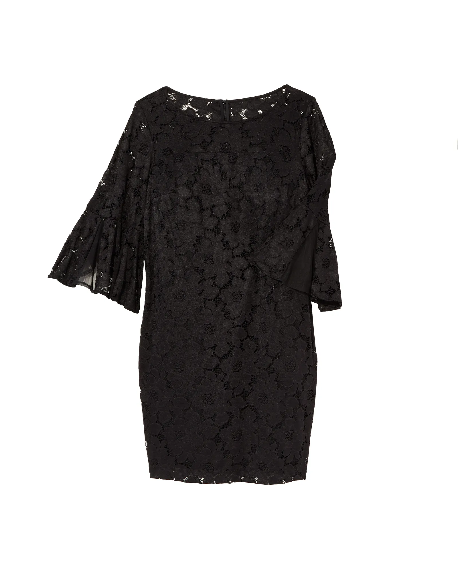 Muncie Stretch Lace Dress | Black