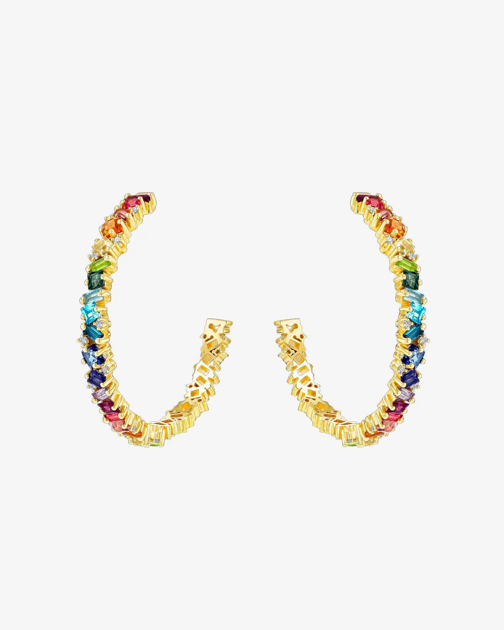 Nadima Rainbow Milli Hoops