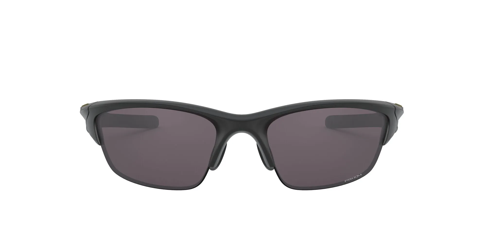 Oakley Mens Half Jacket 2.0 Matte Black Frame - Prizm Gray Lens - Non Polarized Sunglasses