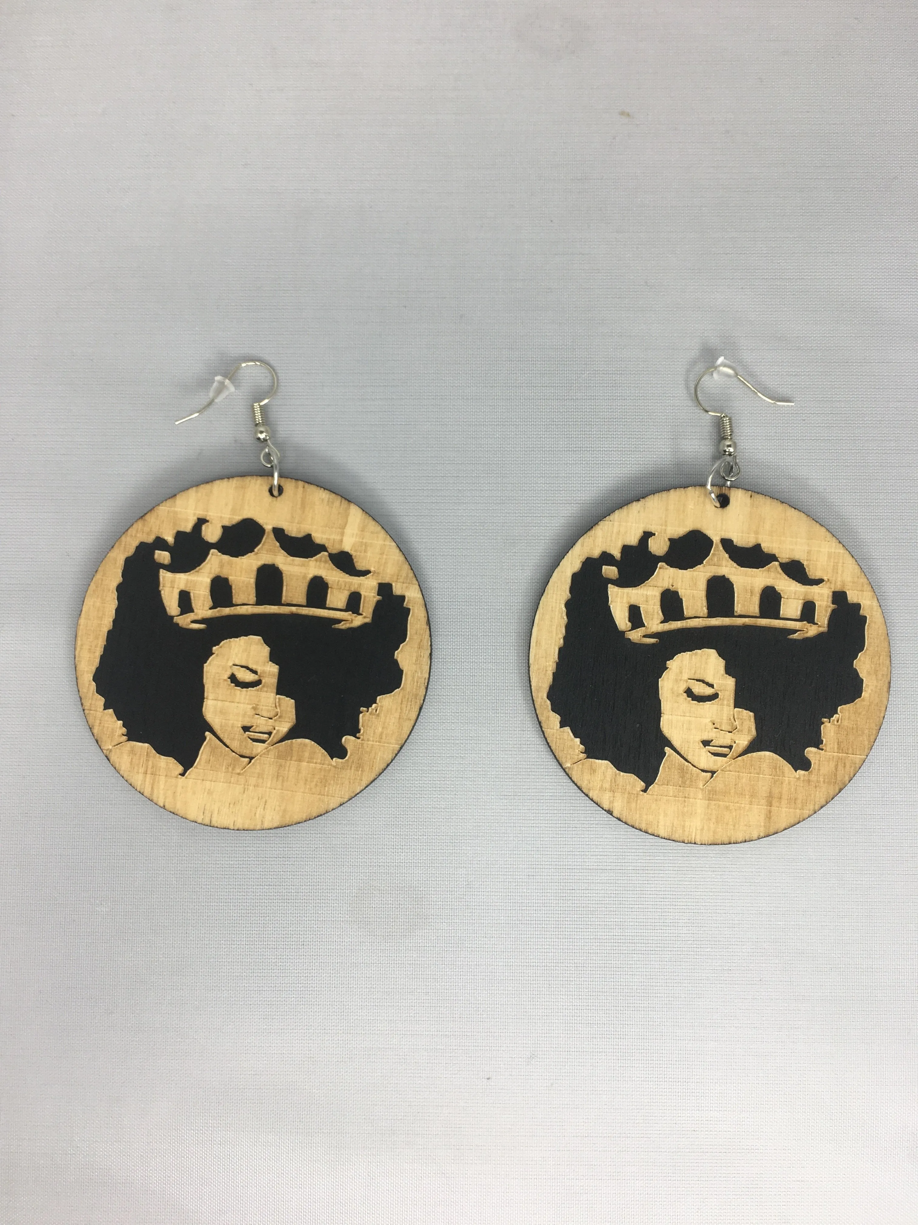 Pam - Afro earrings | Afrocentric Jewelry | Natural Hair Accessories | Afro | Twa