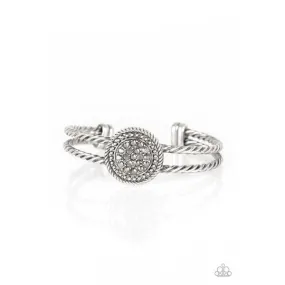 Paparazzi Definitely Dazzling - Silver Bracelet