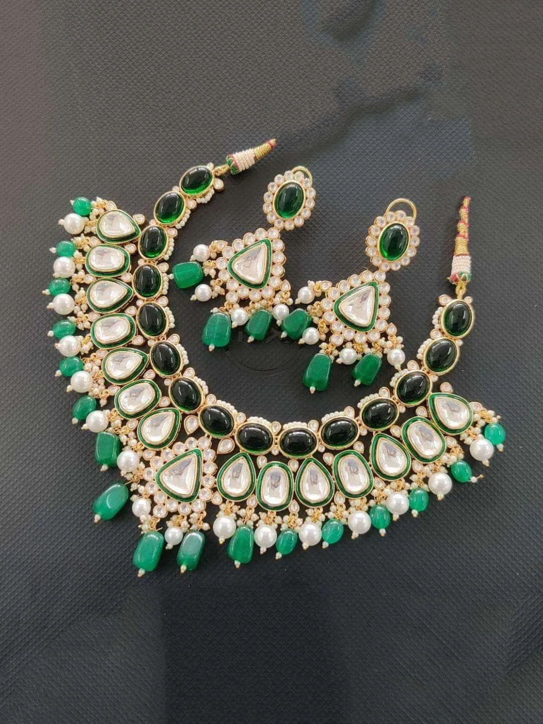 Patchi Kundan Necklace Set