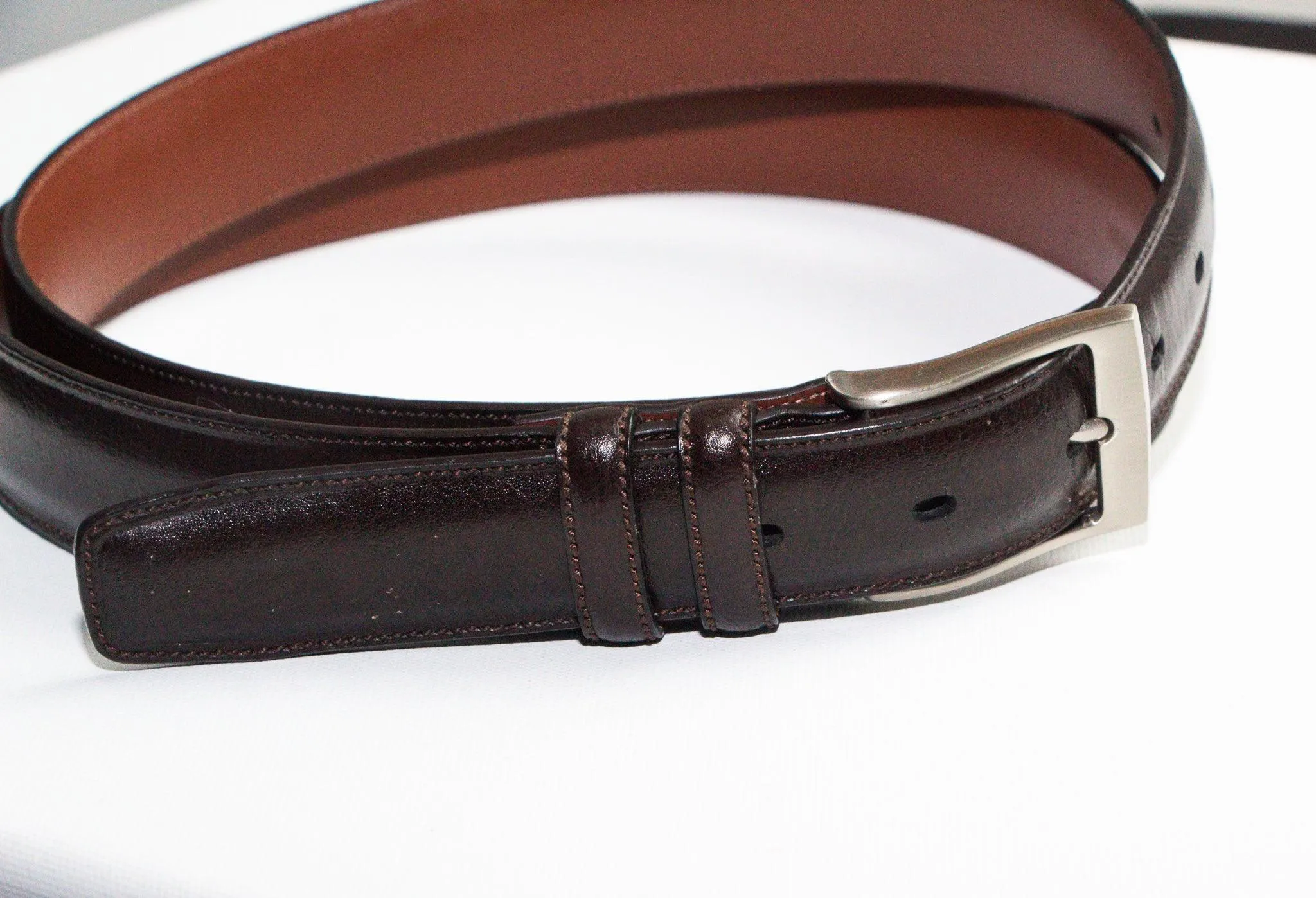 Perry Ellis Portfolio Leather Belt