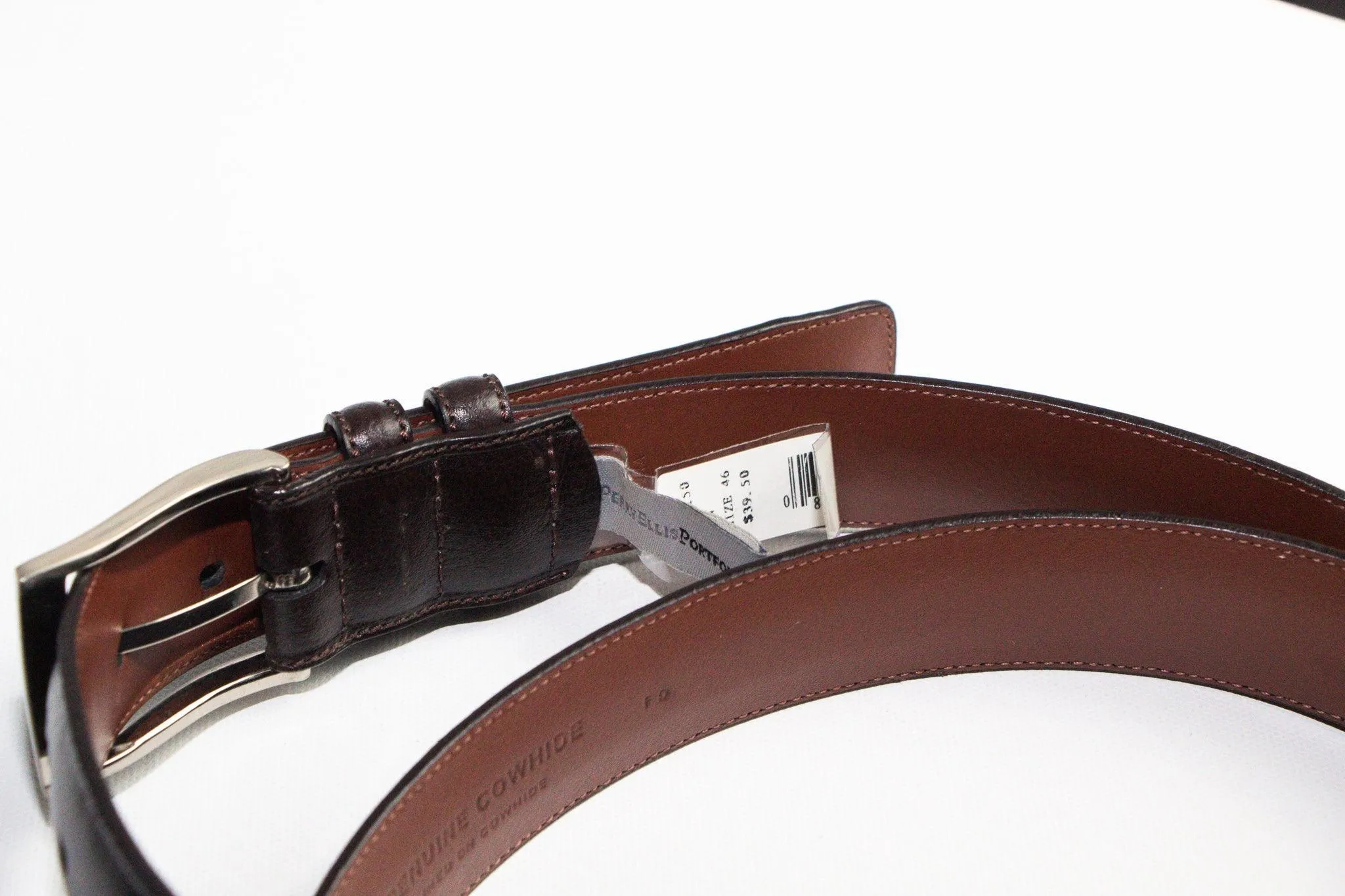 Perry Ellis Portfolio Leather Belt