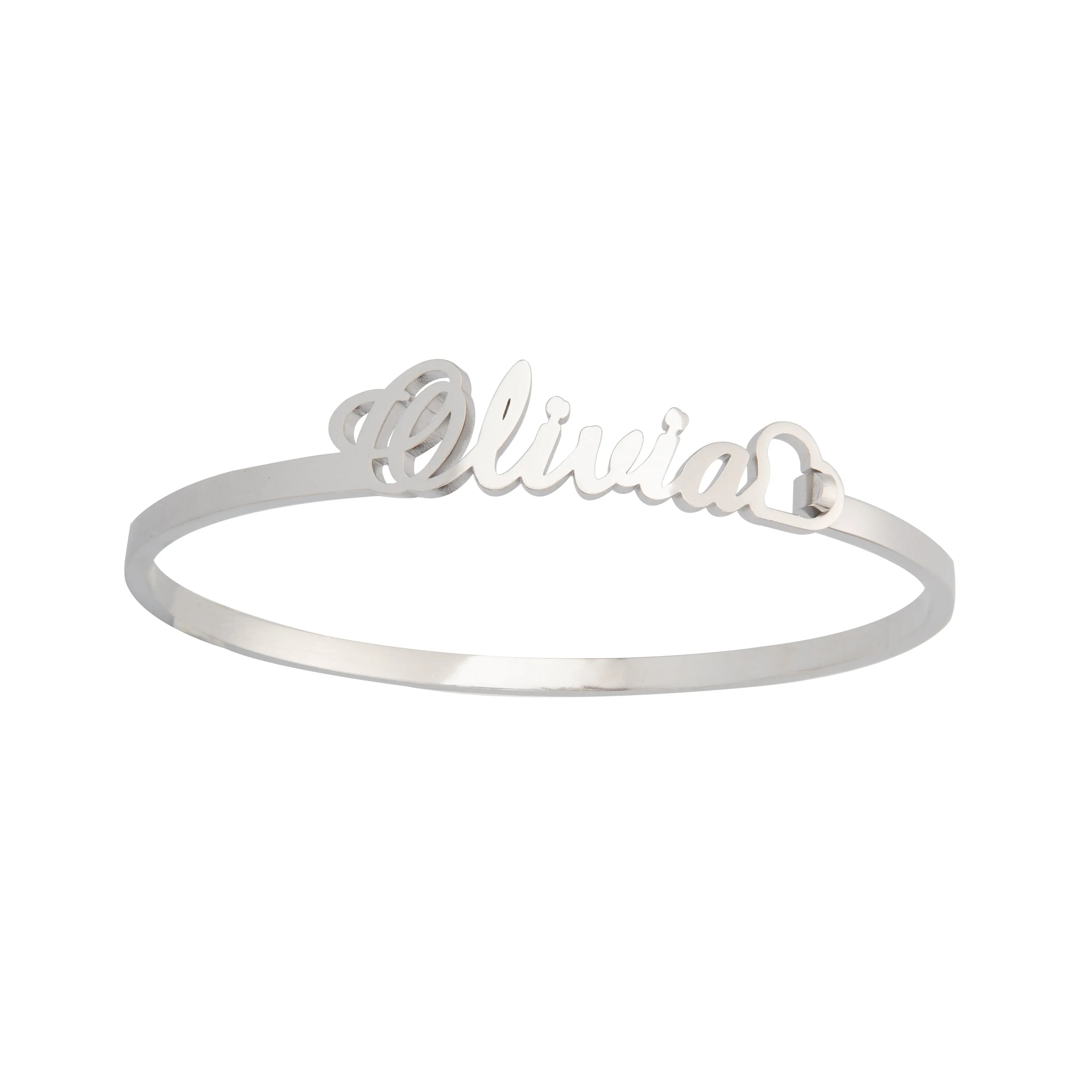 Personalized Clasp Cuff Bracelet