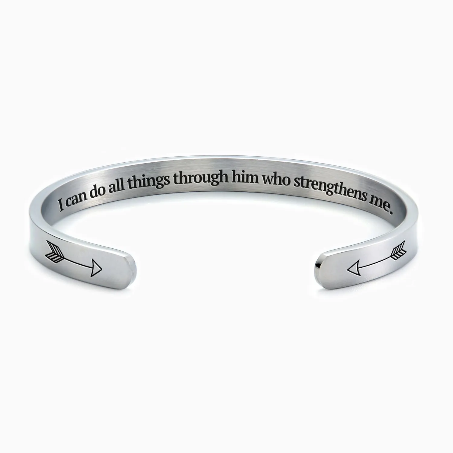 Philippians 4:13 Cuff Bracelet