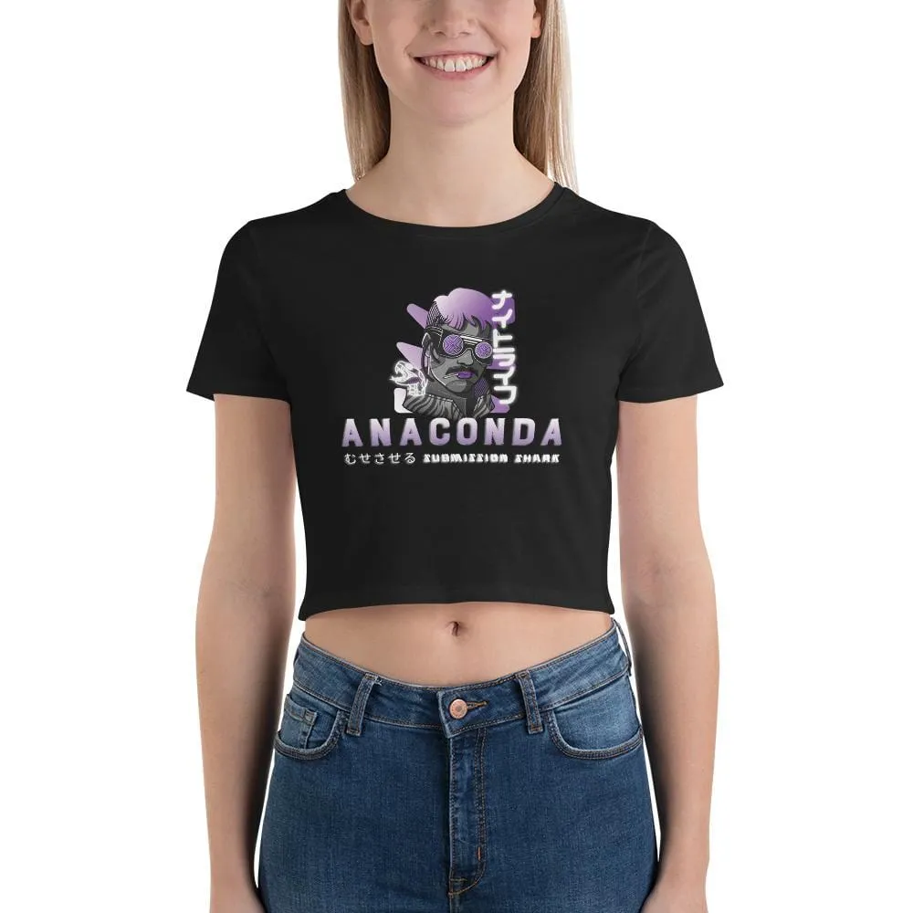 Professor Anaconda Choke ~ Women’s Crop Tee