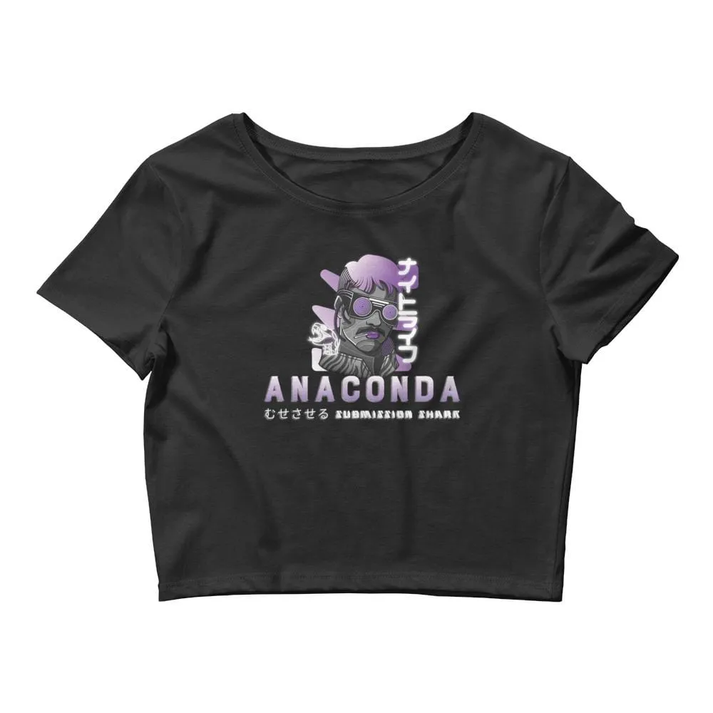 Professor Anaconda Choke ~ Women’s Crop Tee