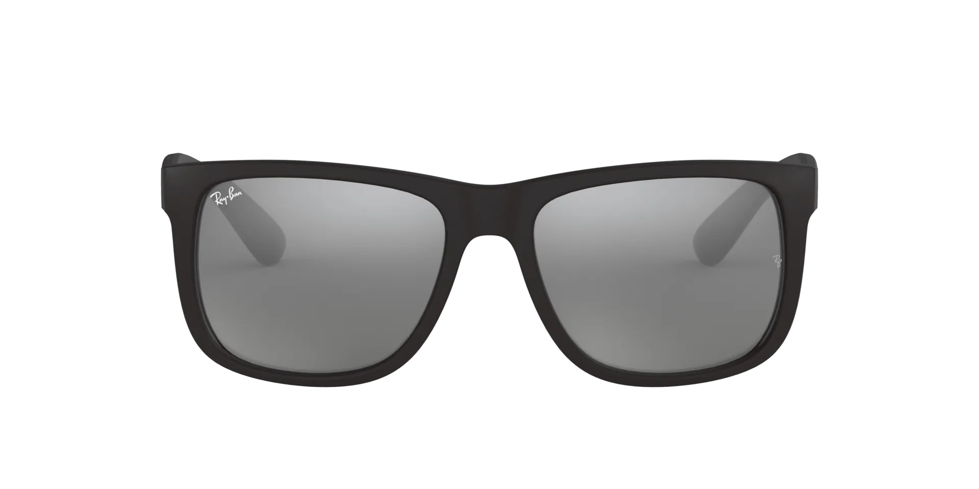 RAY BAN JUSTIN RUBBER BLACK | GREY MIRROR