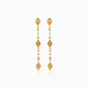 Roma Diamond Drop Earrings