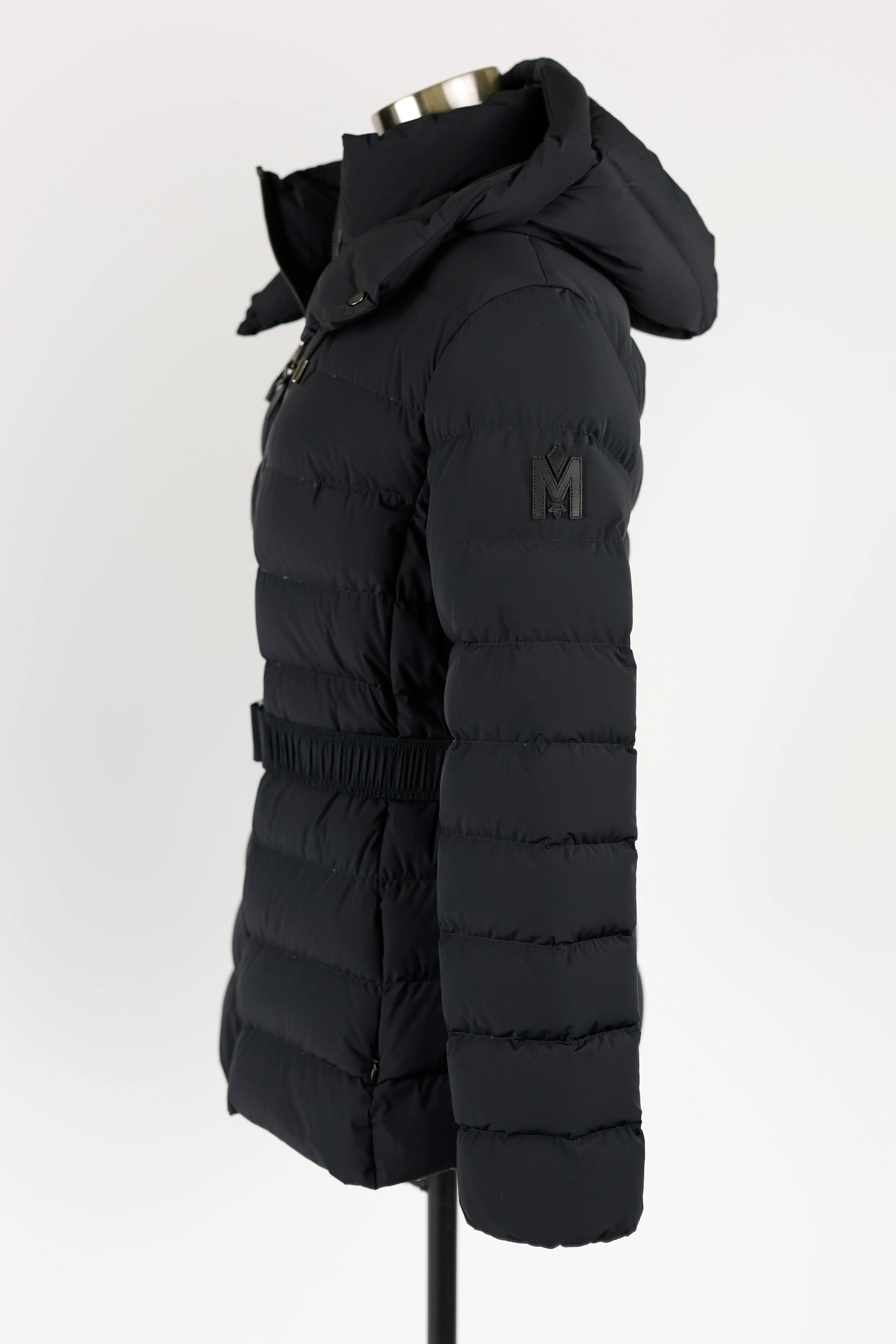 Roselyn Belted Puffer Down Jacket