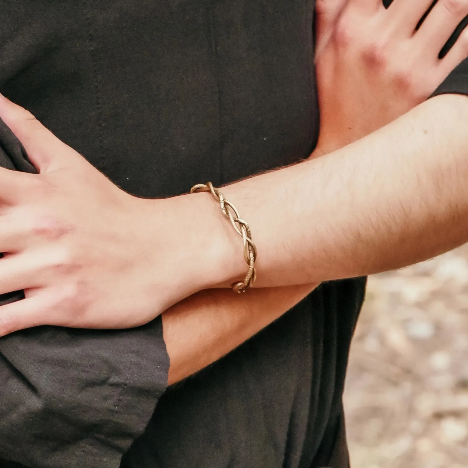 Serpent Cuff Bracelet