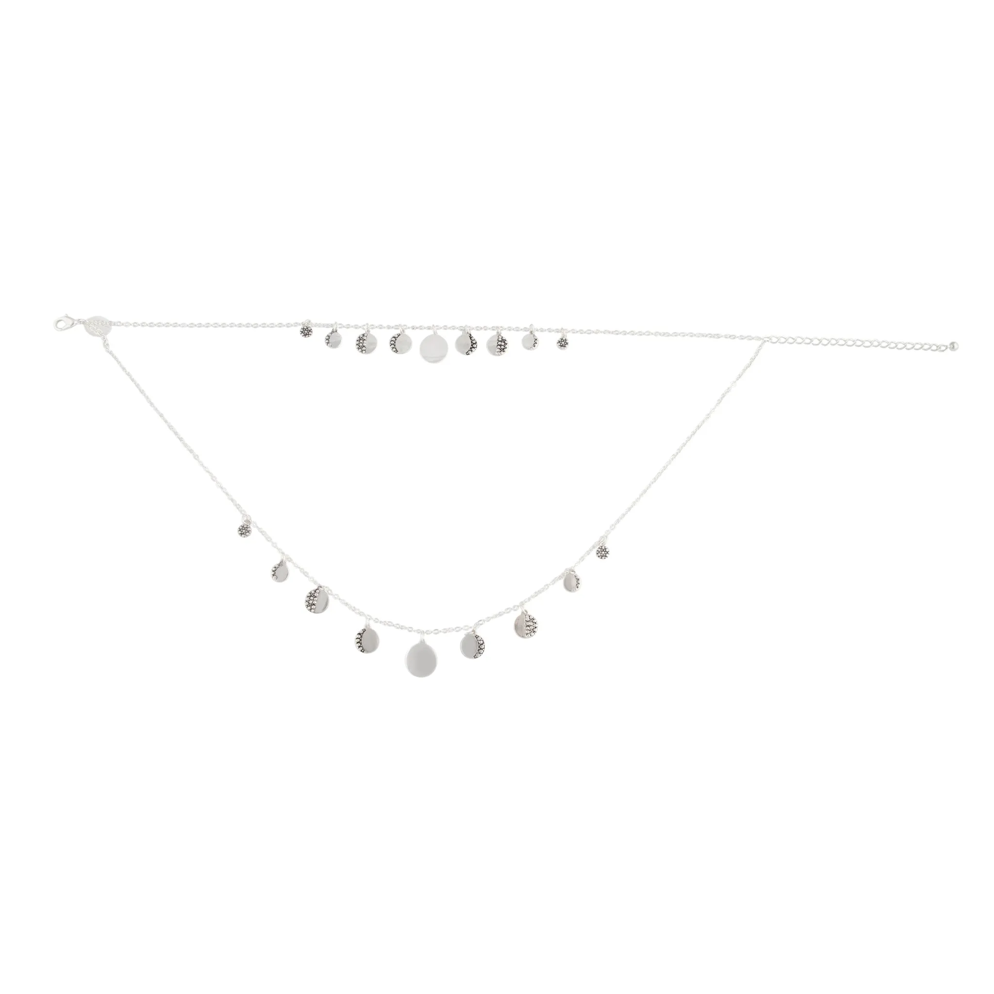 Silver Moon Cycle Choker