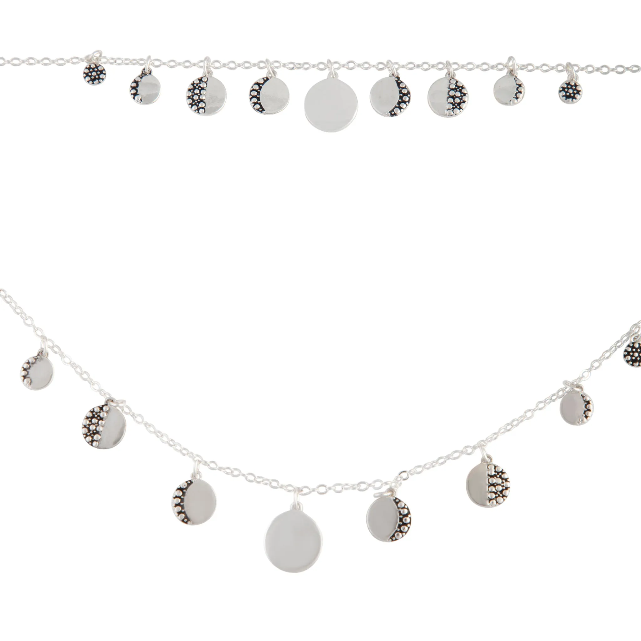 Silver Moon Cycle Choker