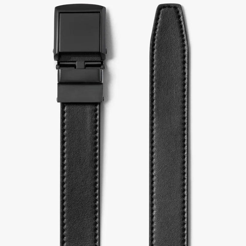 Skinny Black Belt