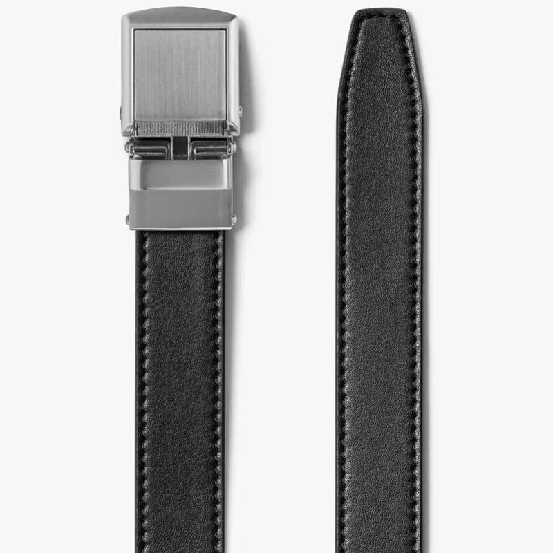 Skinny Black Belt