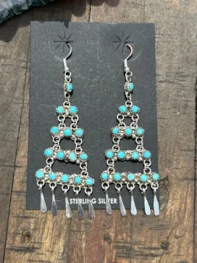 Snake Eye Chandelier Earrings