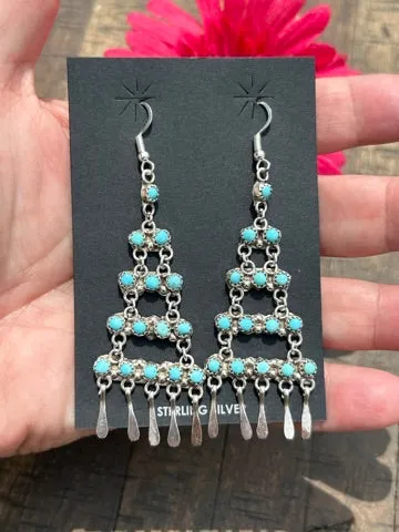 Snake Eye Chandelier Earrings