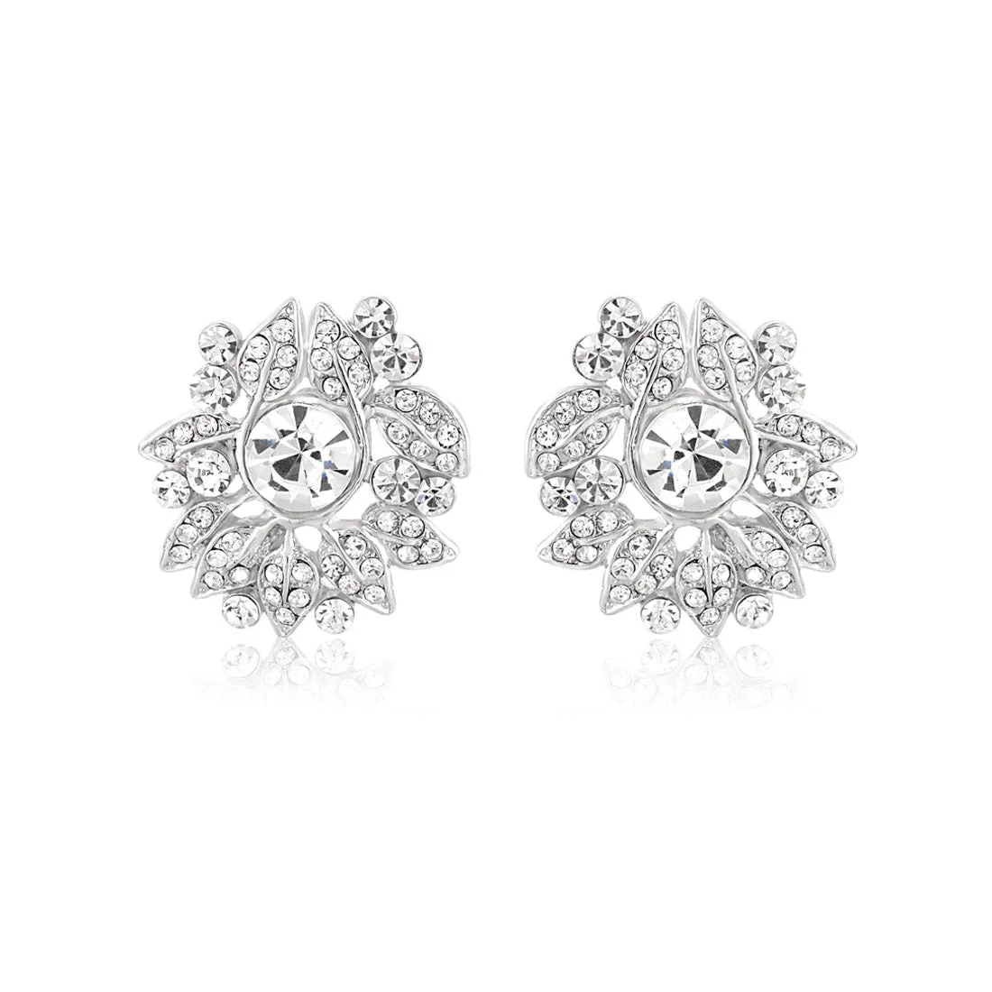 Sparkling Starlet Clip On Earrings