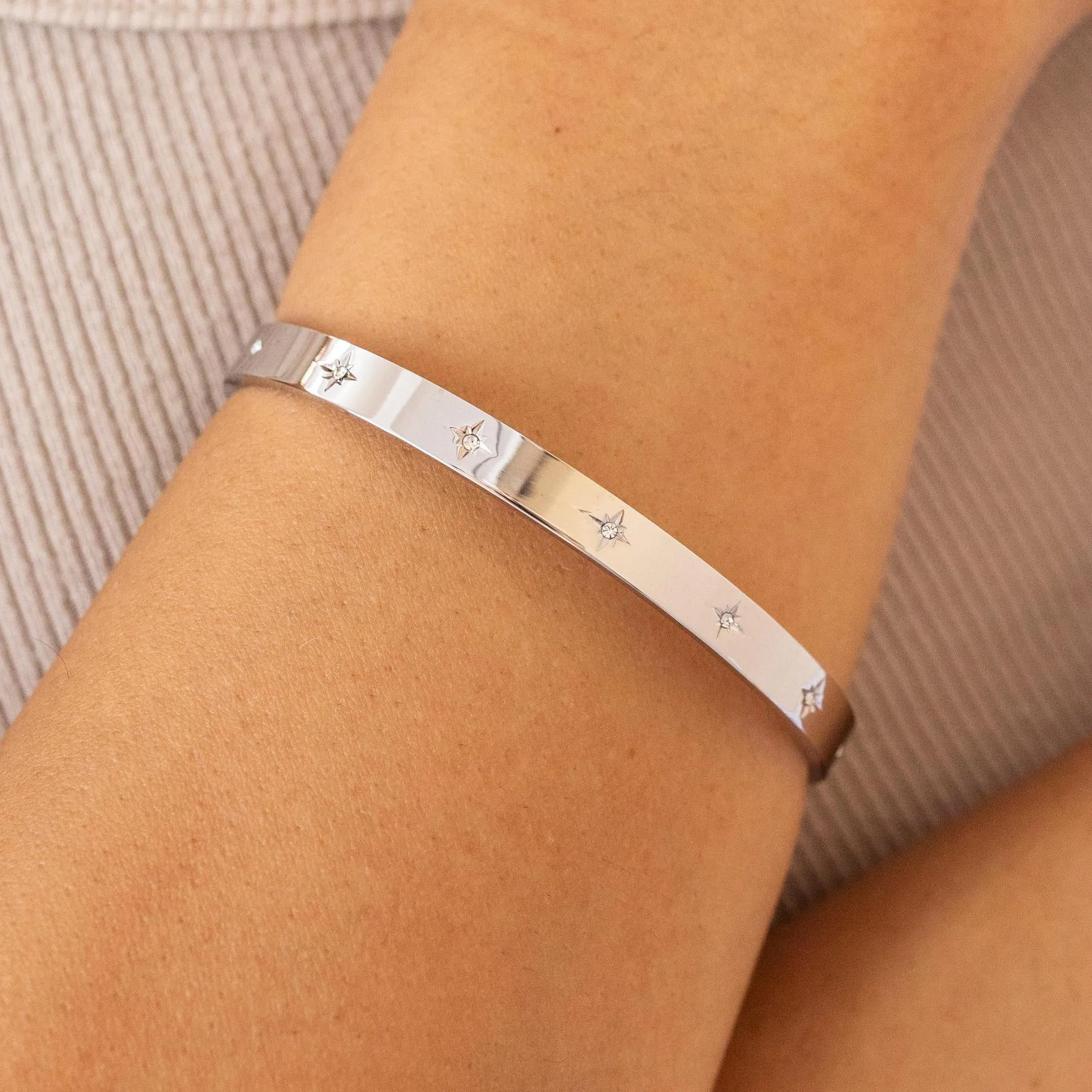 Star Crossed Cuff Silver