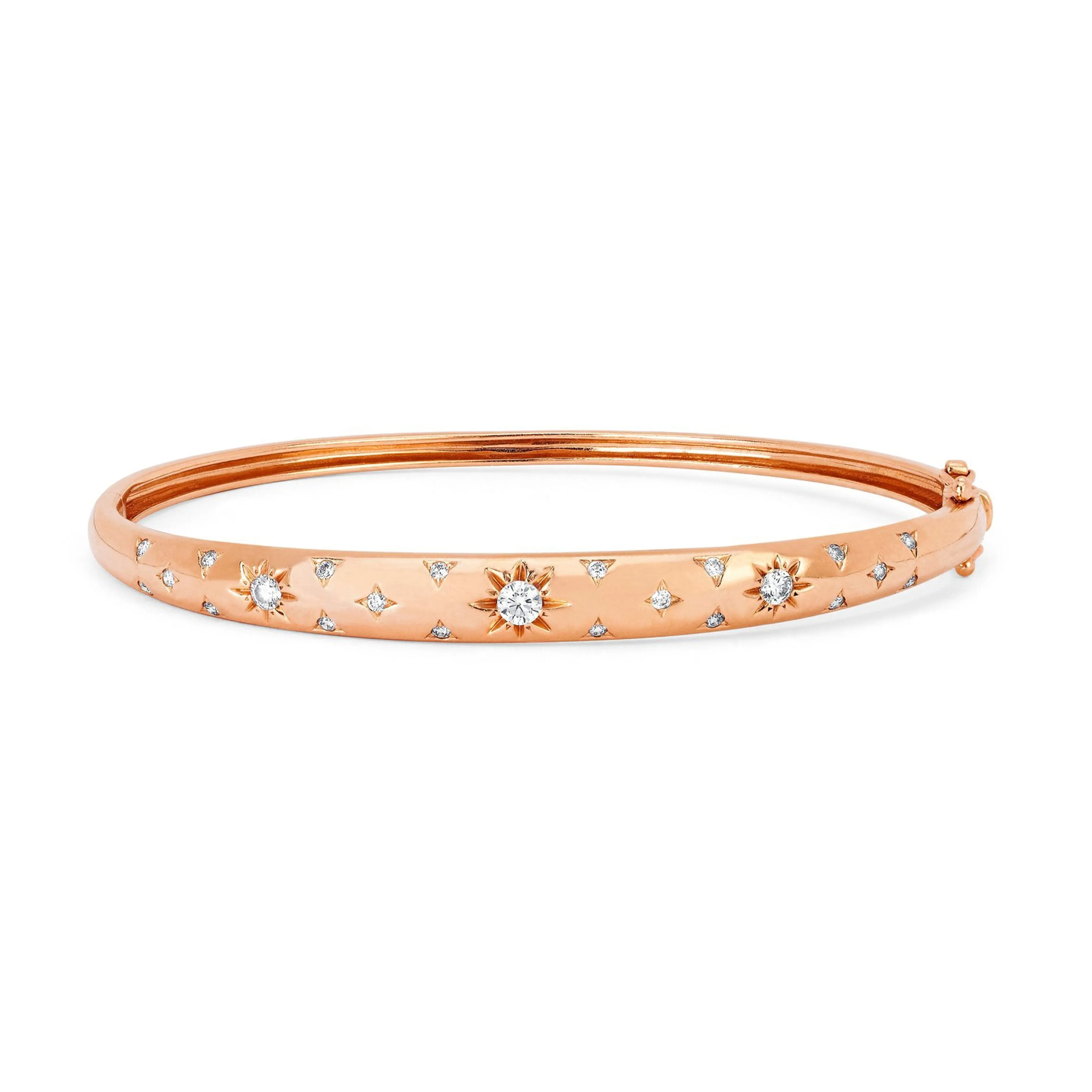 Star Set Pavé Diamond Bracelet