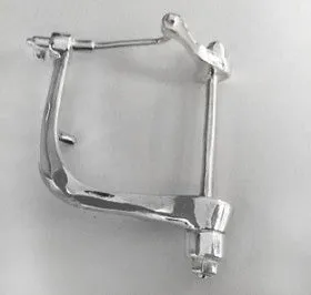 Sterling Silver Rowing Oarlock Belt Buckle