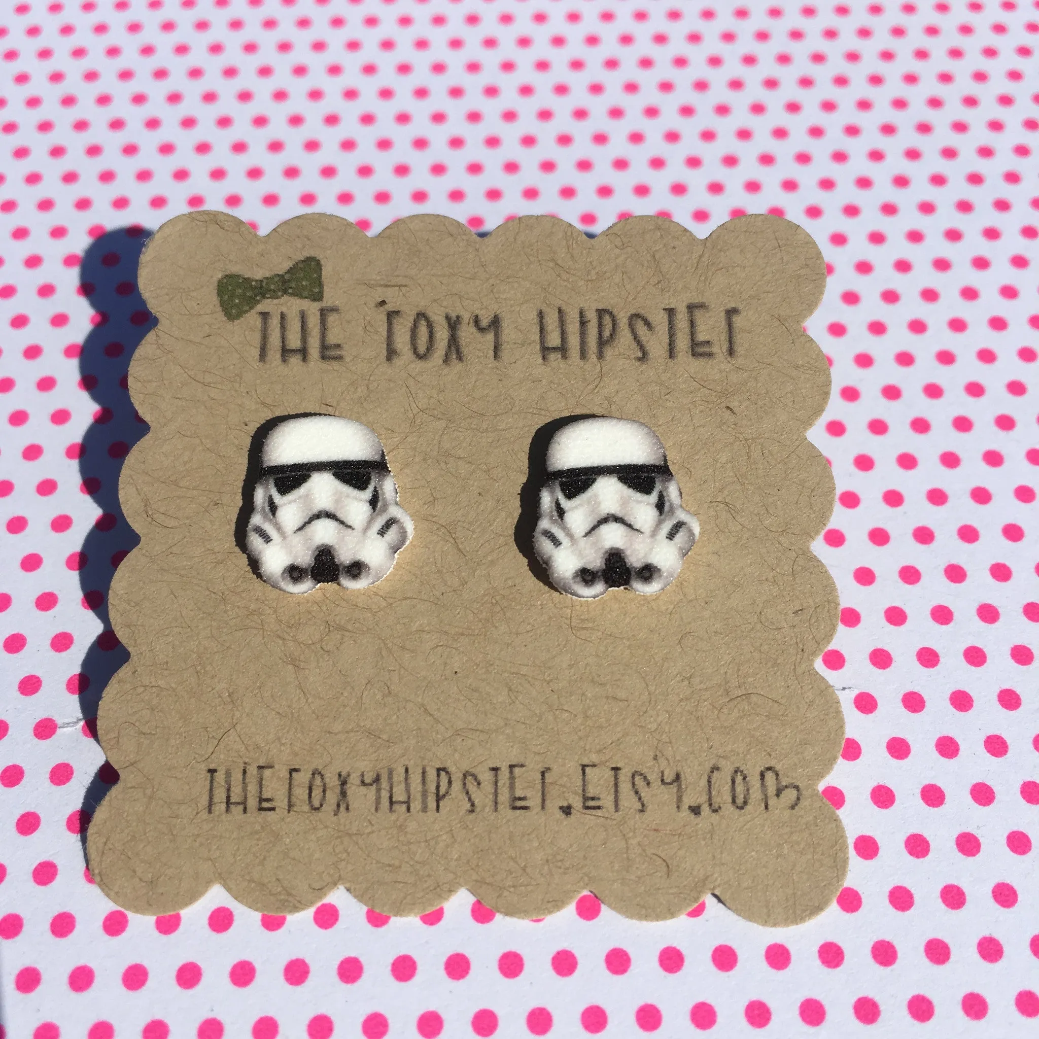 Stormtrooper Stud Earrings